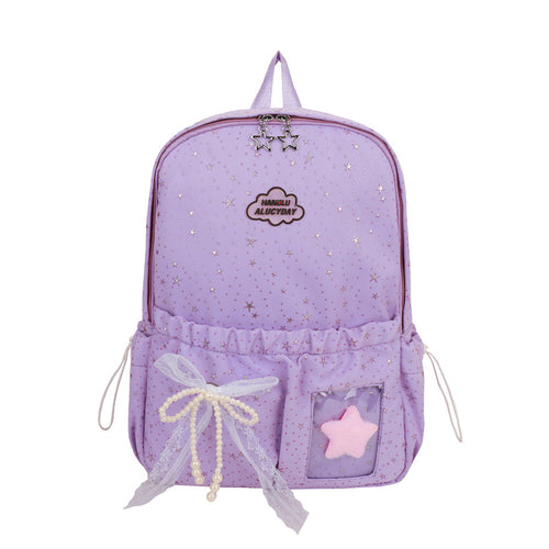 Verspielt Stern-Themen Rucksack