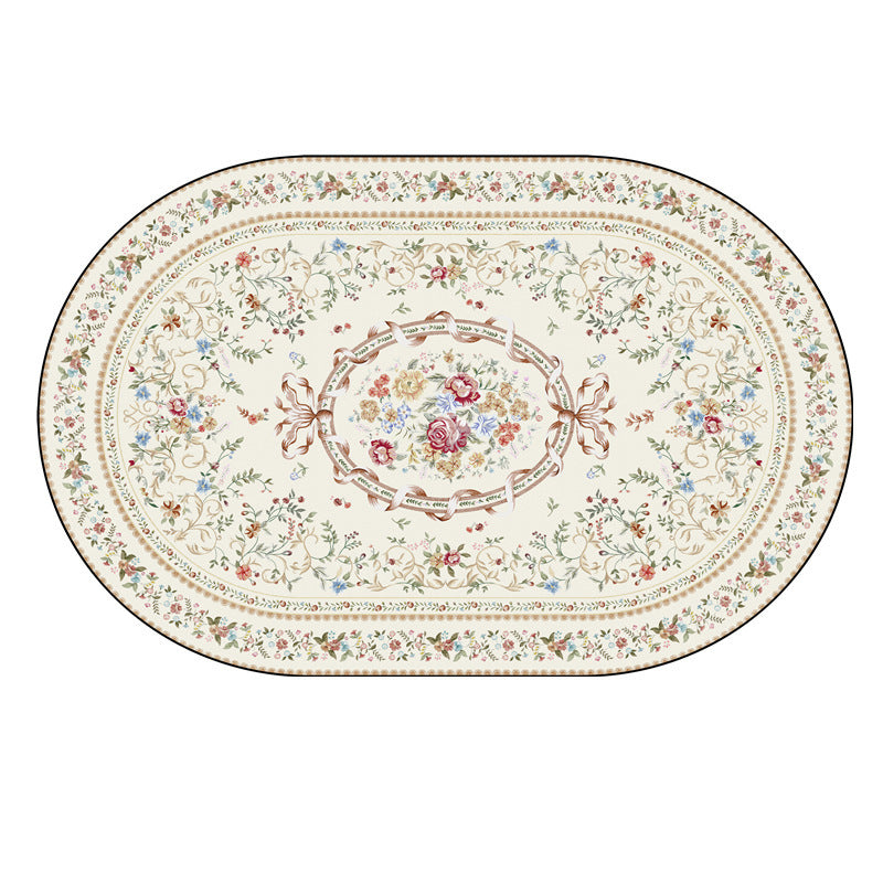 Eleganter vom Vintage inspirierter Teppich