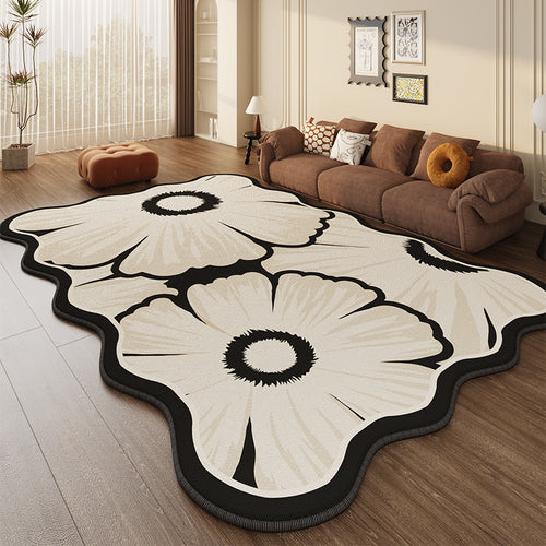 Blumenförmiger декоративte Teppich