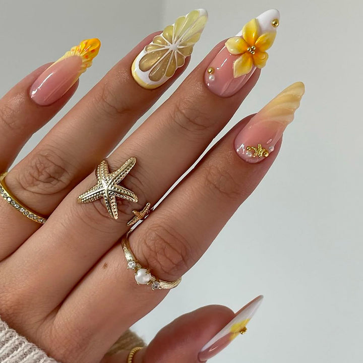 Kunstnägel mit Verspieltem Obst-Design Karnz