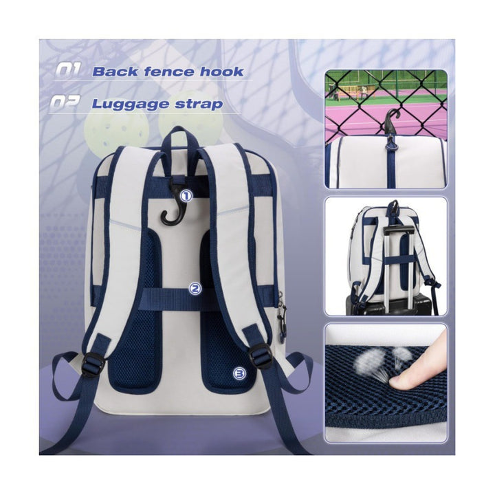 Sportlicher Rucksack mit Speziellen Fächern Für Freizeit- und Fitnesszubehör Karnz