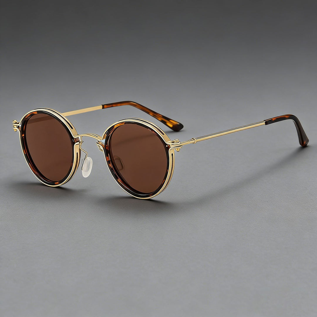 Vintage inspirierte runde Sonnenbrille Karnz