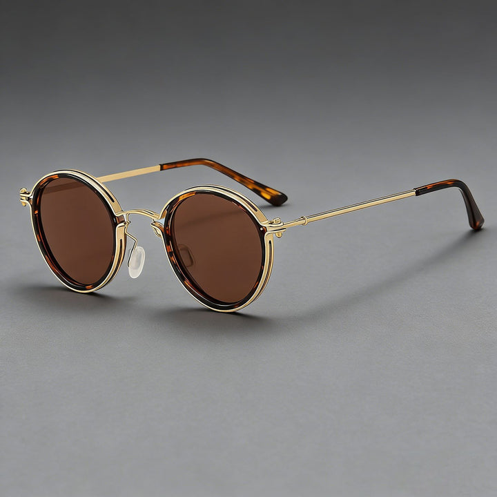 Vintage inspirierte runde Sonnenbrille Karnz