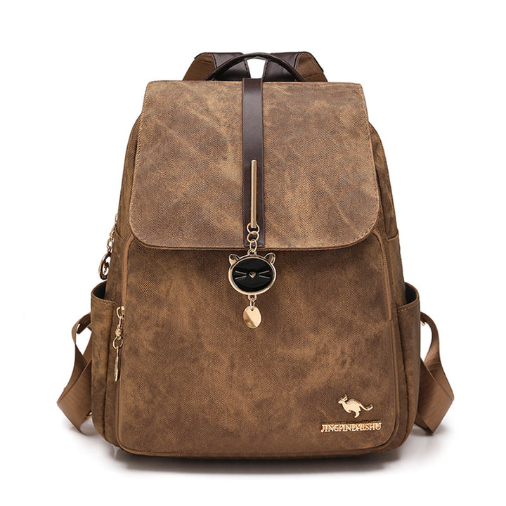Vintage-inspirierter Canvas-Rucksack Karnz