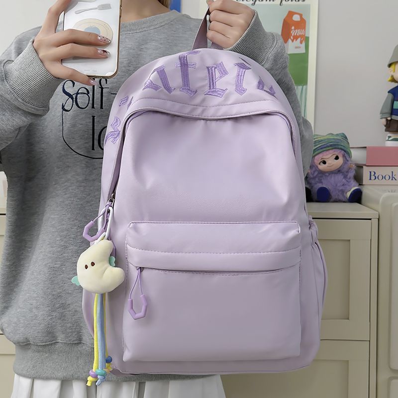 Modischer Rucksack mit Abnehmbaren Charms Karnz