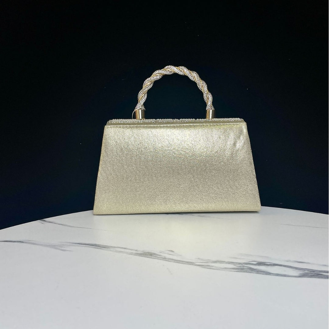 Strass-besetzte Abendhandtasche