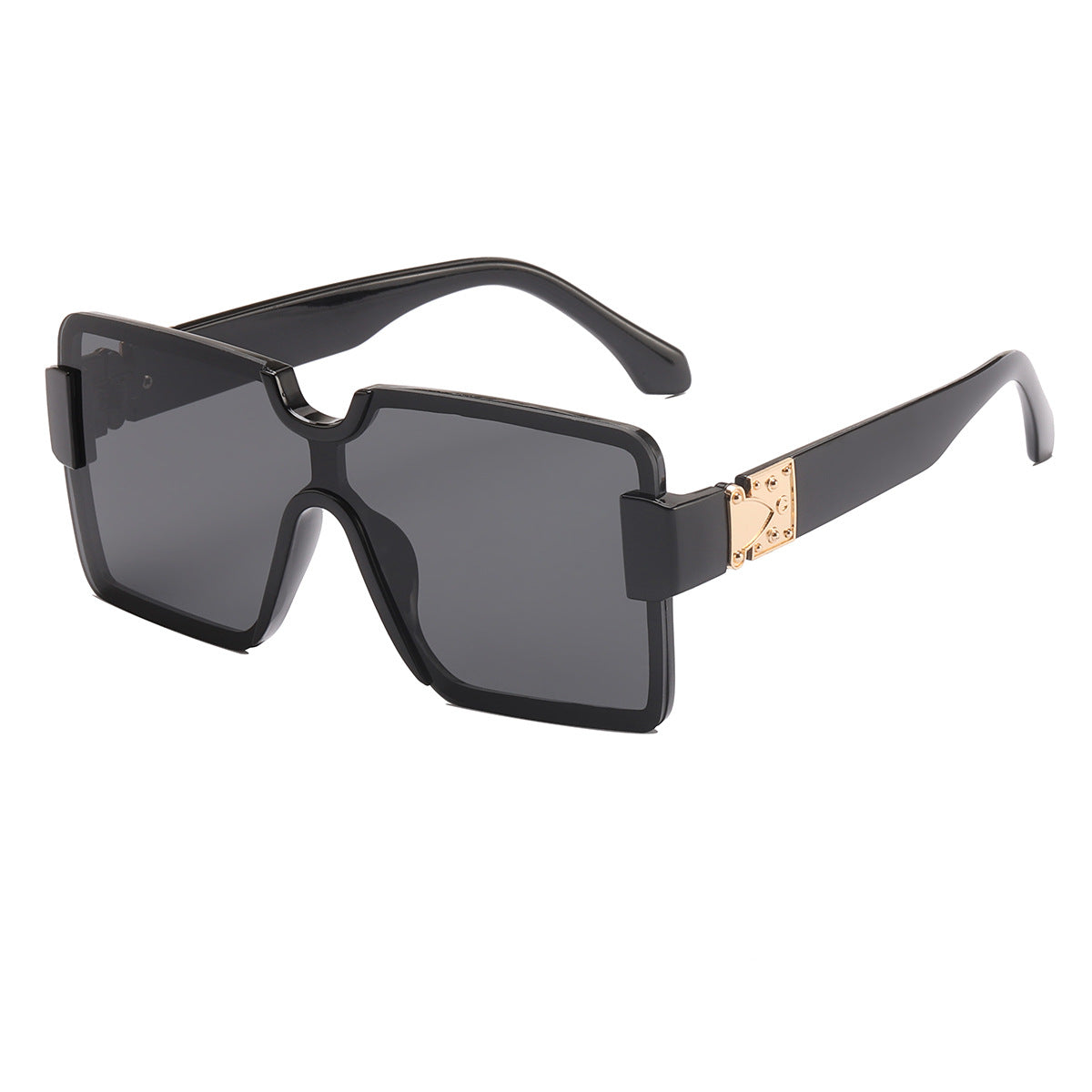 Damen oversized Sonnenbrille mit einzigartigem Rahmen Karnz