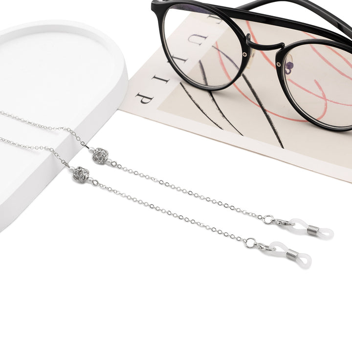 Premium Metall Brillen Kette Karnz