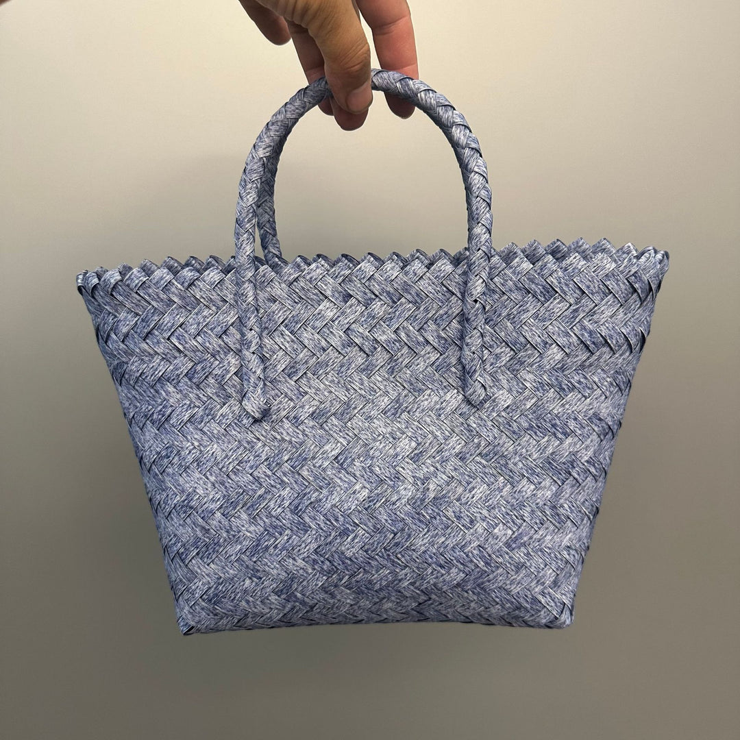 Handgefertigte Basttrage Tasche Karnz