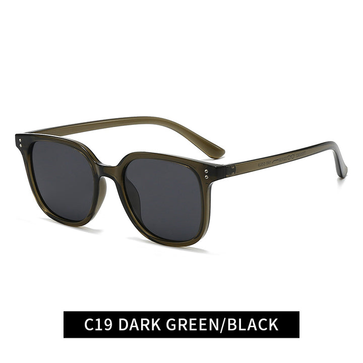 Damen elegante quadratische Sonnenbrille Karnz