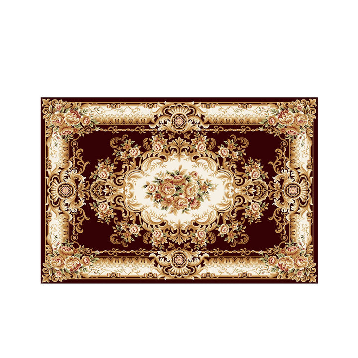 Vintage Floral Design Badematte Karnz