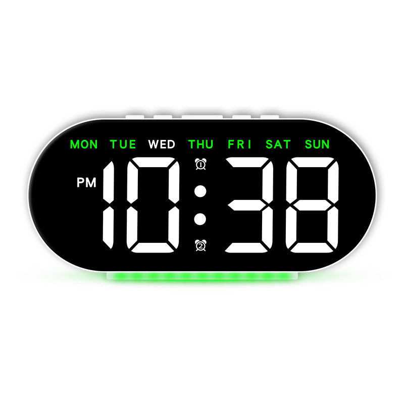 Digitaler Wecker mit Großem Led-Display und Multifunktionaler Anzeige Karnz