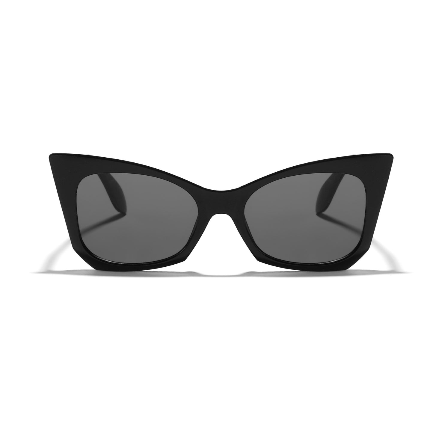 Damen Sonnenbrille im trendigen Cat-Eye Design mit auffälligem Leopardenmuster Karnz