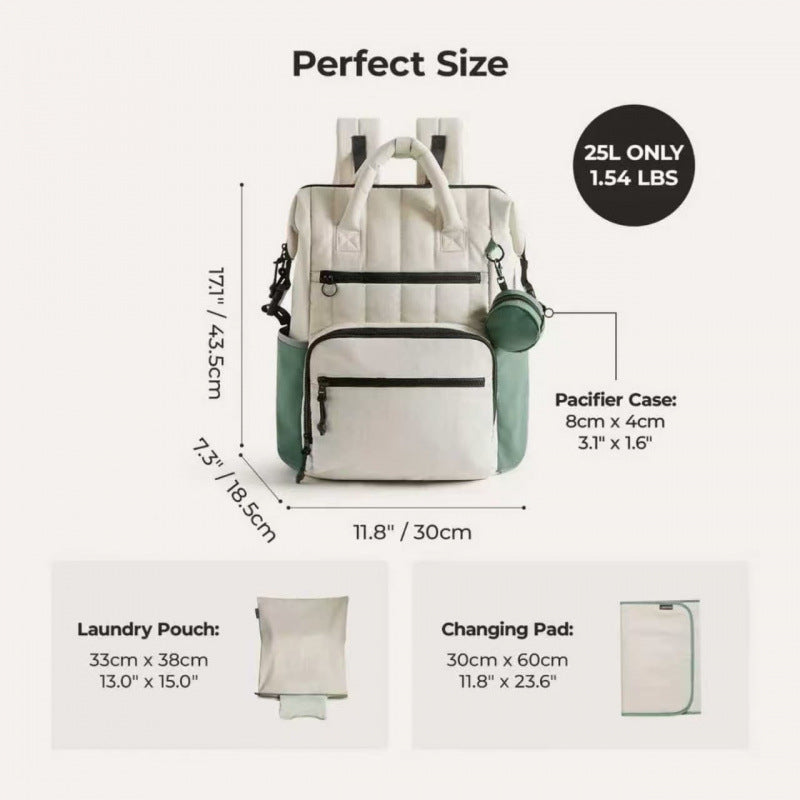 Multifunktionaler Gepolsterter Rucksack Karnz