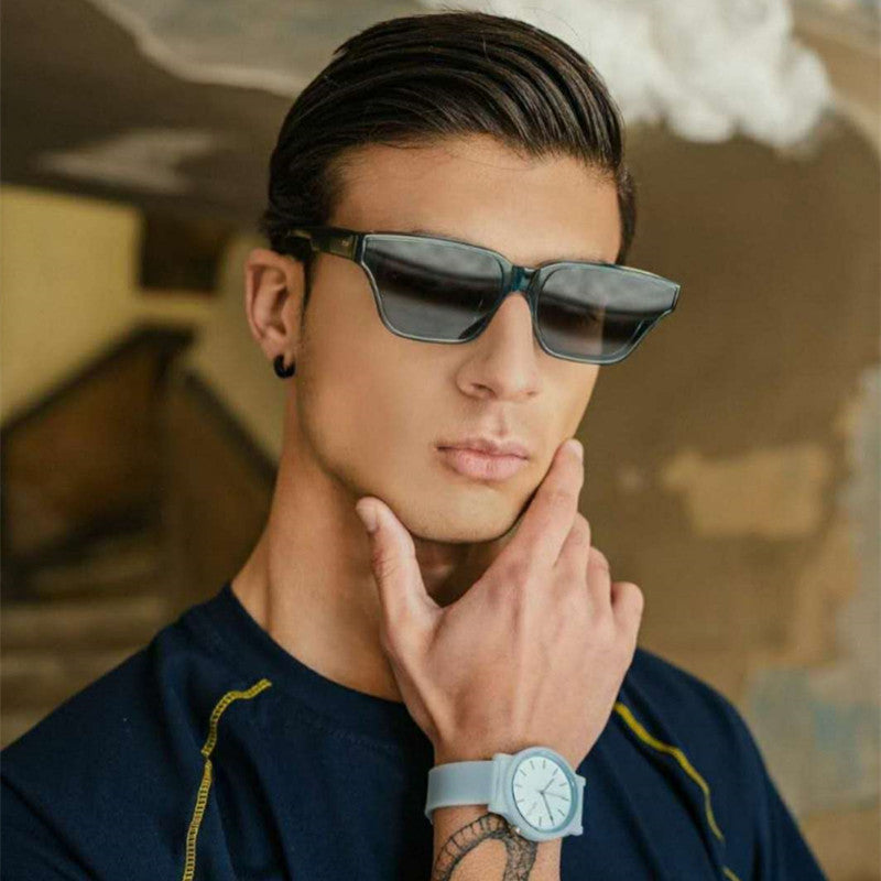 Damen modische Oversized-Sonnenbrille mit modernem Rahmen Karnz