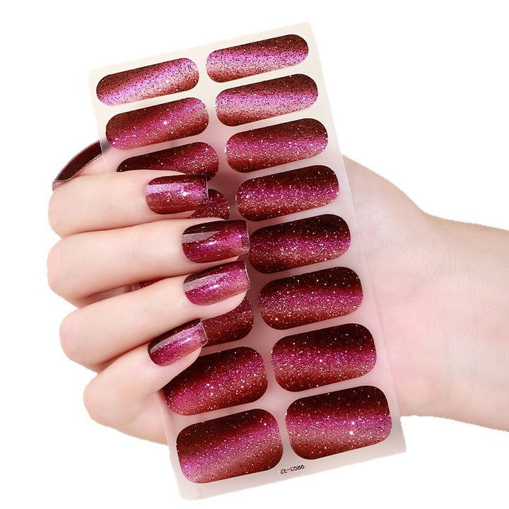Gradient Gel Nagel Wraps