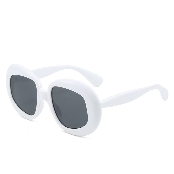 Vintage-inspirierte geometrische Rahmen-Sonnenbrille Karnz