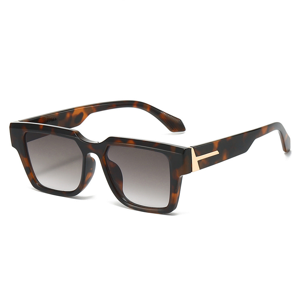 Oversized Quadrat Rahmen Mode Sonnenbrillen Karnz
