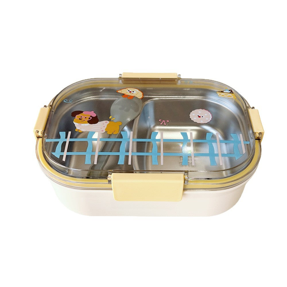 Spaß-Themen Doppelfach Lunchbox