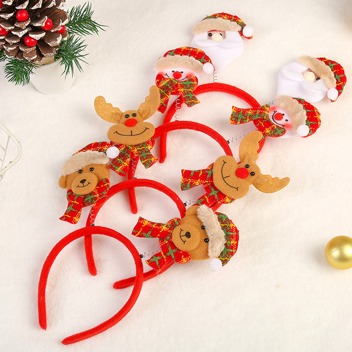 Lustige Weihnachts-Rentier-Haarreifen Karnz