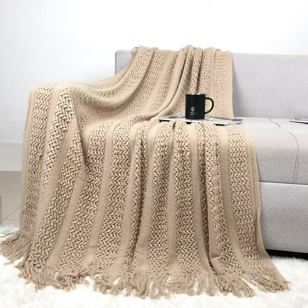 Heim Dekoratives Strickdecke