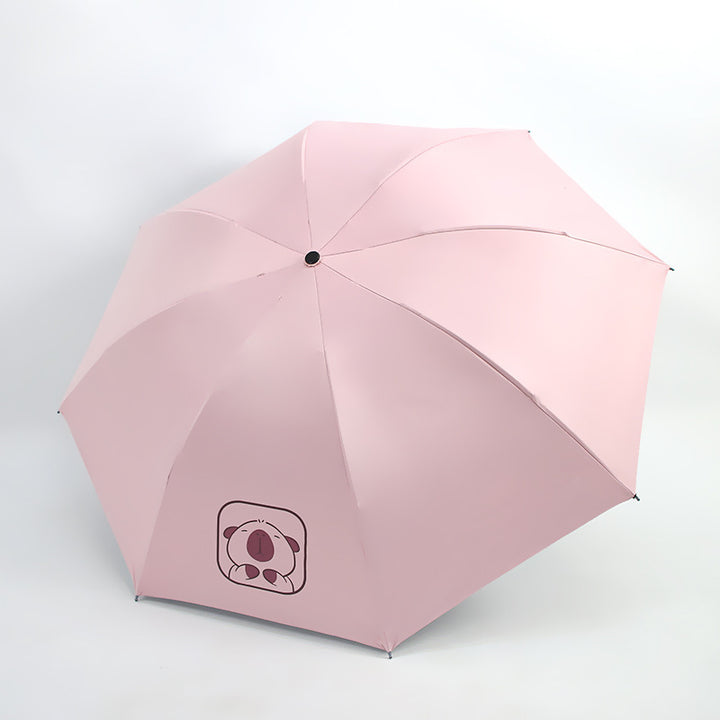 Damen kinderfreundlicher Regenschirm mit verspieltem Design Karnz