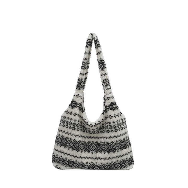 WoBohemian Strick Hobo Tasche Karnz