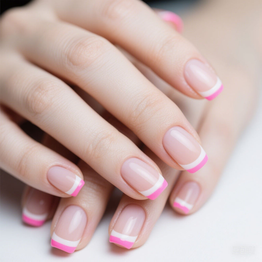 Acryl Französisch Tip Nagelverlängerungen Karnz