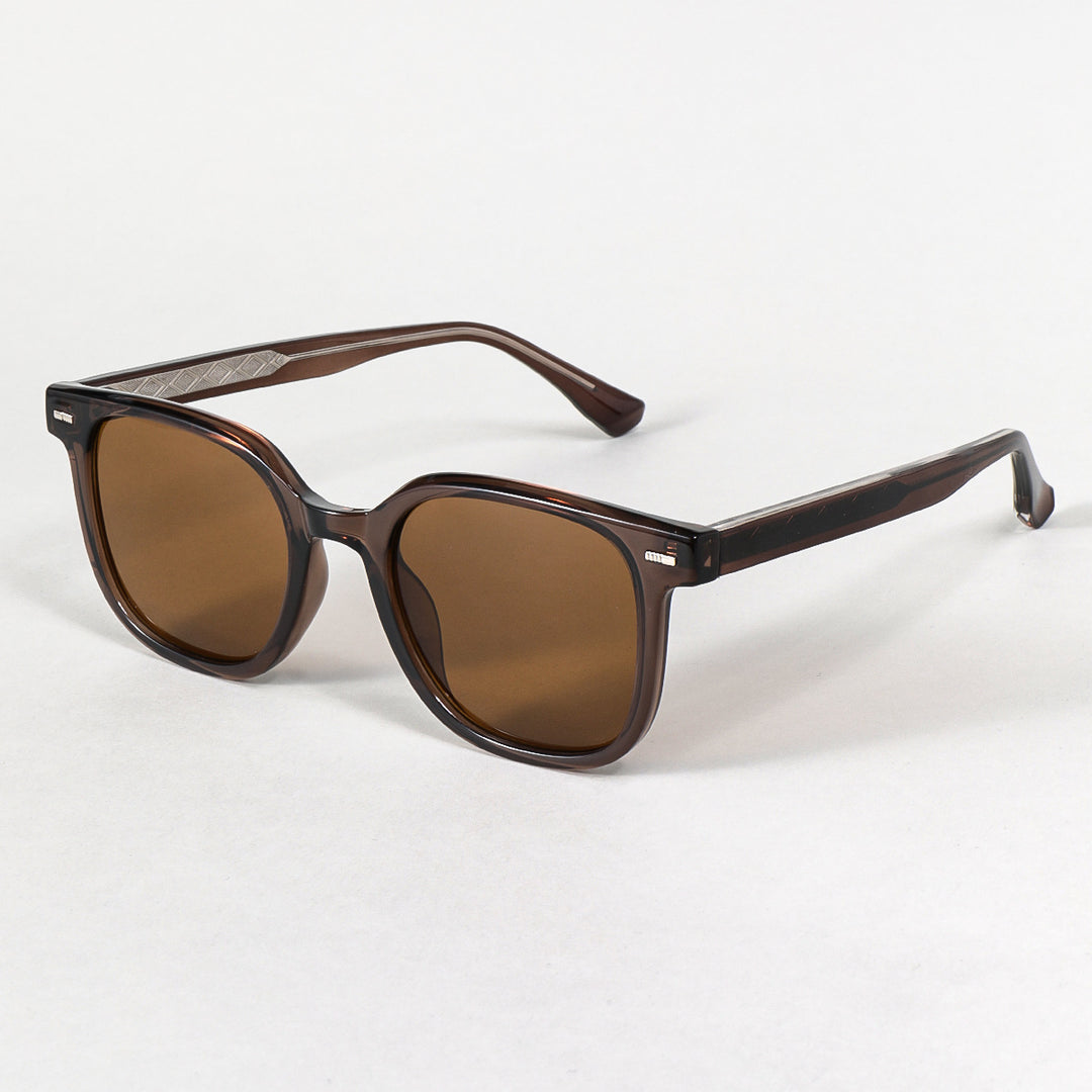 Damen modische Sonnenbrille mit markantem rechteckigen Rahmen und UV-Schutz Karnz