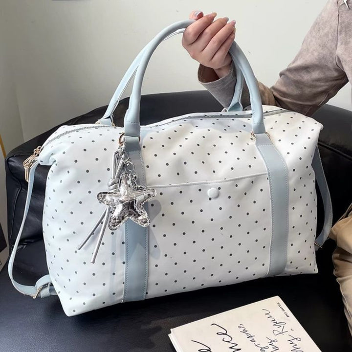 Damen gepunktete Reisetasche Karnz