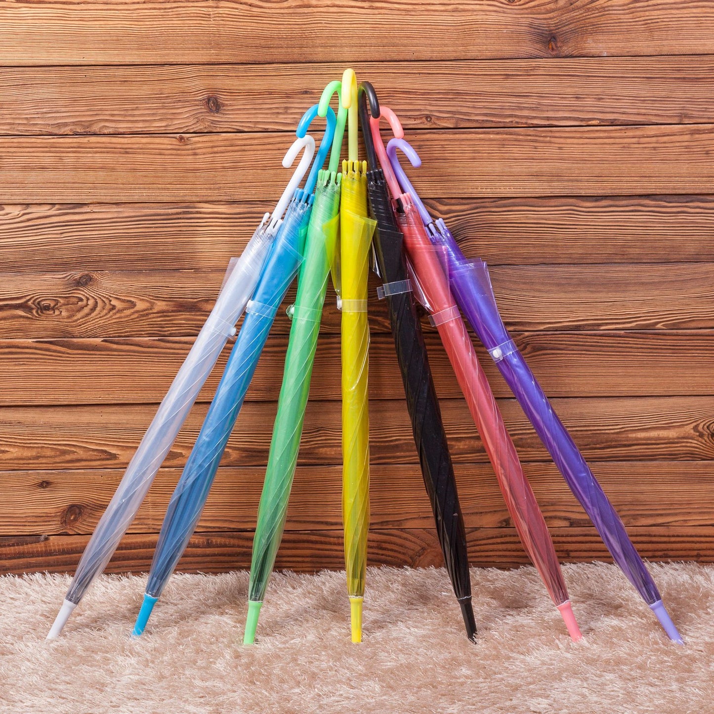 Unisex Regenbogen Regenschirm Karnz