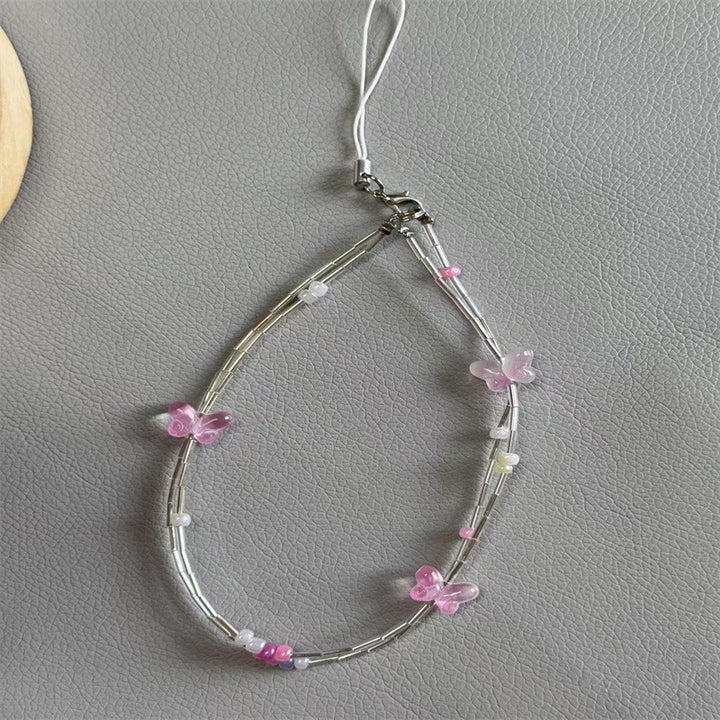 Dekorativer Schmetterlings Charm Brillenband Karnz