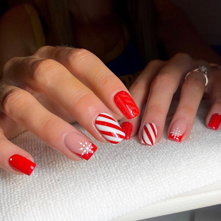 Urlaubs-Themen Press-On Nagelset Karnz