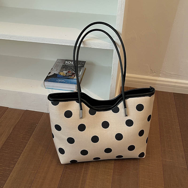 Polka Dot Wochenend Tragetasche