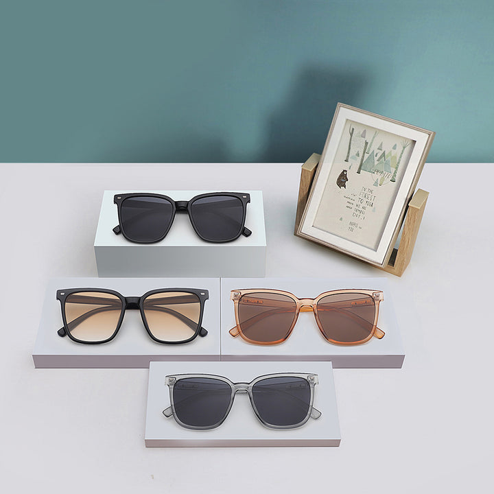 Damen Designer-Sonnenbrille im lässigen stilvollen Rahmen Karnz