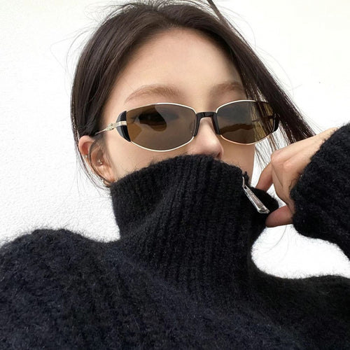 Damen elegante Lesebrille mit metallischem Rahmen Karnz