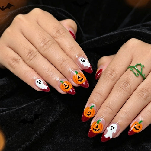 Festliches Halloween-Nail-Art-Design Karnz