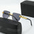 Damen elegante Sonnenbrille mit luxuriösem, glitzerndem Rahmen Karnz