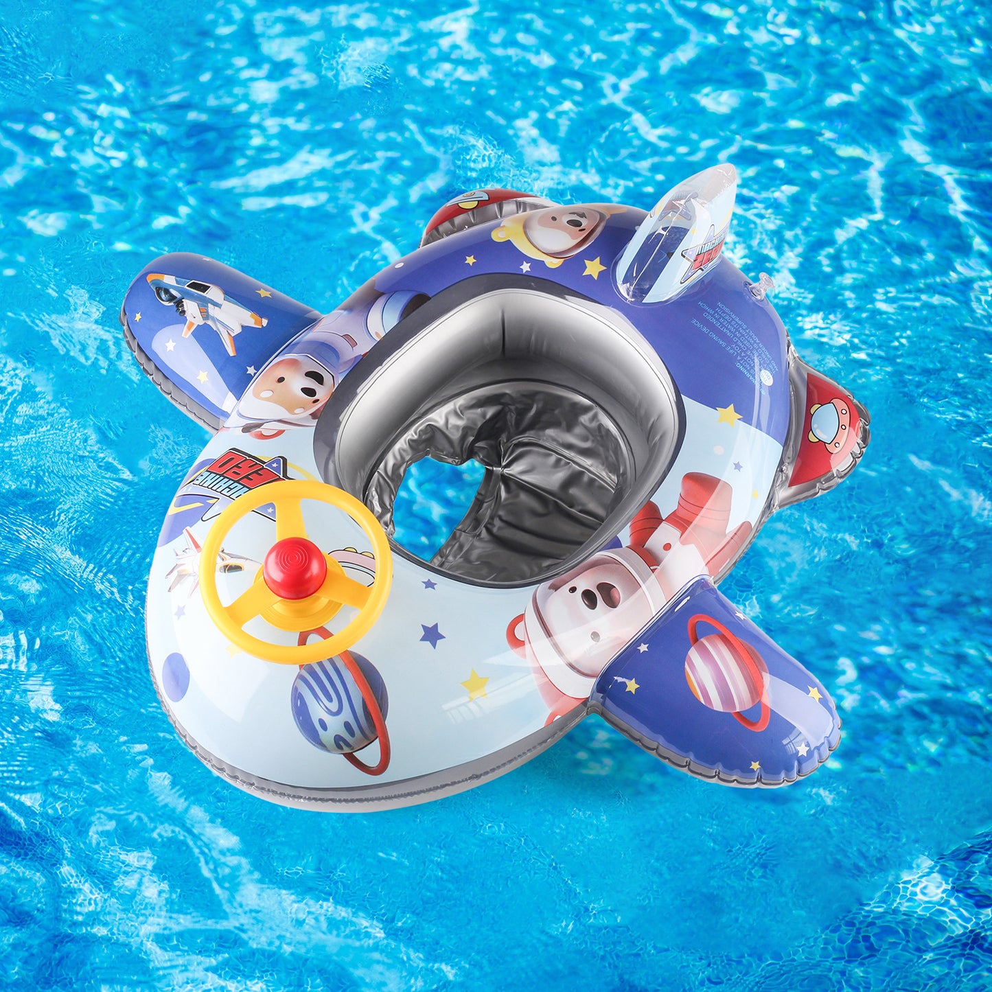 Damen Aufblasbarer Schwimmring mit Sicherheitssteuerung Karnz