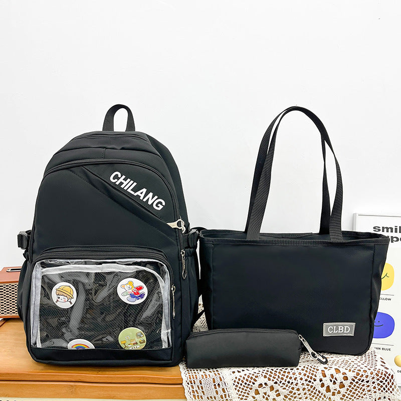 Stylischer Mehrfach-Taschen-Rucksack-Set