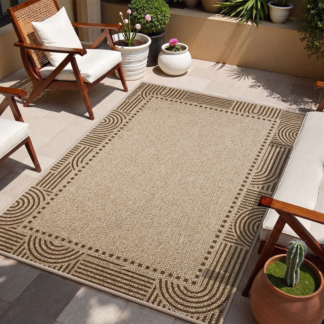 Outdoor Dekorativer Bereich Teppich