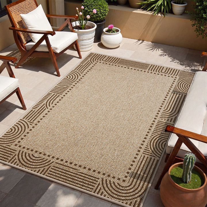 Outdoor Dekorativer Bereich Teppich