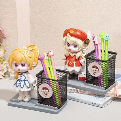 Stiftehalter mit Figuren Karnz