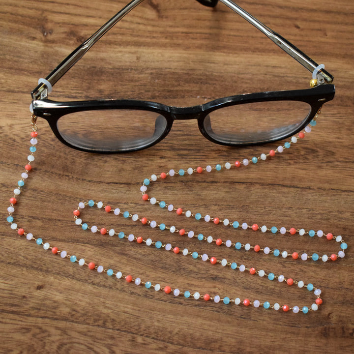 Multi-Color Beaded Eyewear Chain Karnz