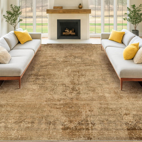 Eleganter, Vintage-inspirierter Teppich