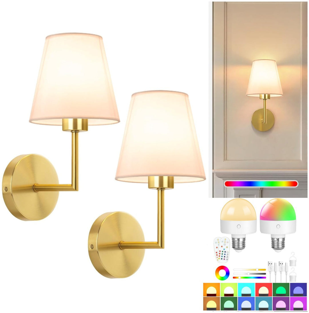 Elegante moderne Wandleuchte