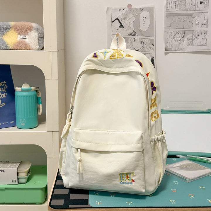 Stylische Bestickte Klassische Rucksack