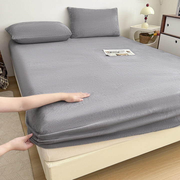 Ultraweiche Fleece-Matratzenauflage