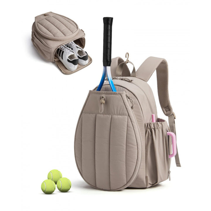 Sportlicher Tennis-Rucksack mit Schuhfach und Ergonomischem Tragesystem Karnz