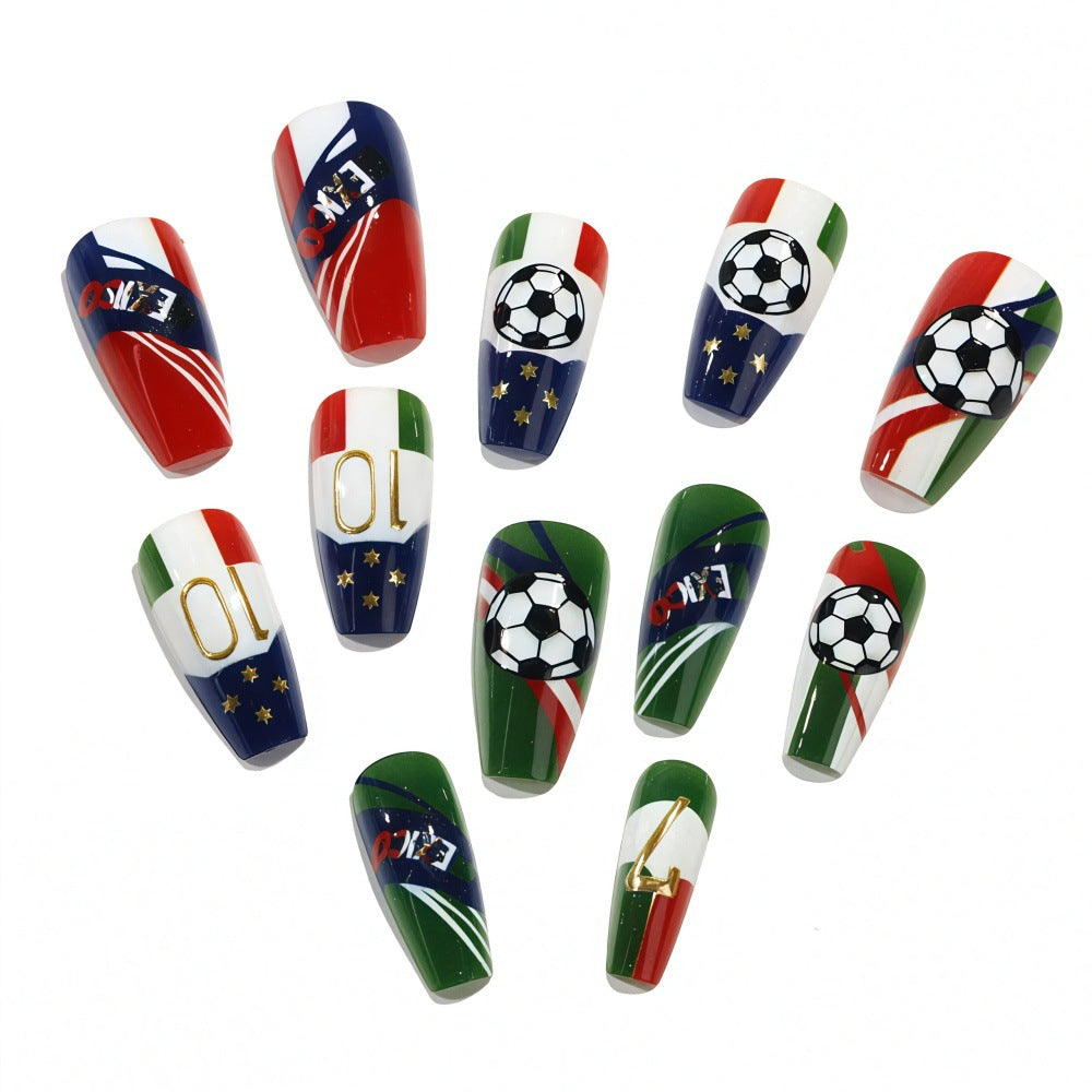 Sportliche Nagelkunst Design Karnz